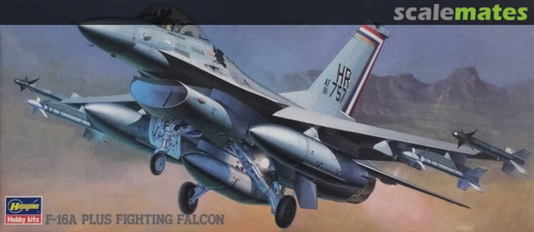 Boxart F-16A Plus Fighting Falcon 02601 Hasegawa