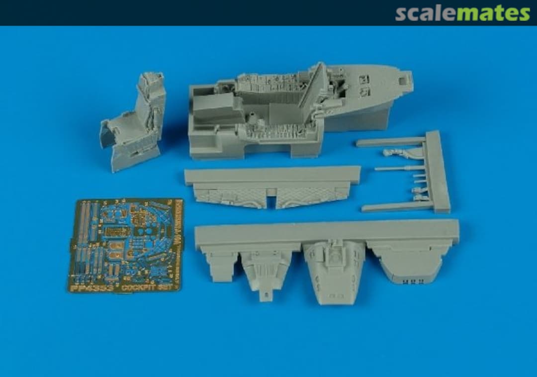 Boxart A-10A Thunderbolt II - cockpit set 4353 Aires