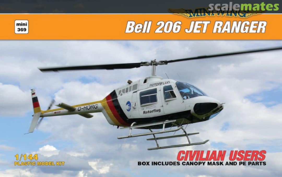 Boxart Bell 206 Jet Ranger MINI369 Miniwing