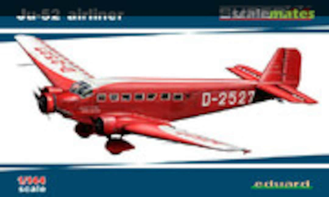 1:144 Ju 52 airliner (Eduard 4423)