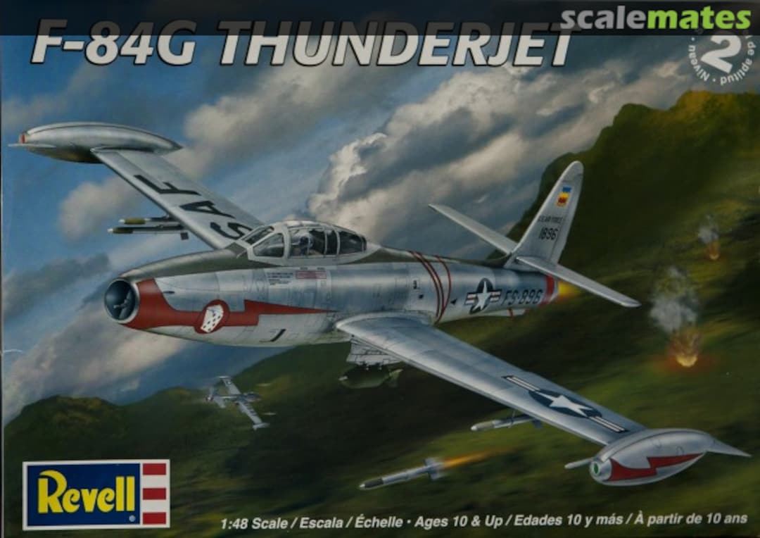 Boxart F-84G Thunderjet 85-5481 Revell