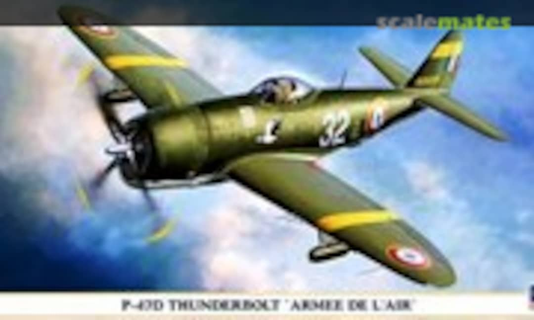 1:48 P-47D Thunderbolt 'Armée de L'air' (Hasegawa 09564)