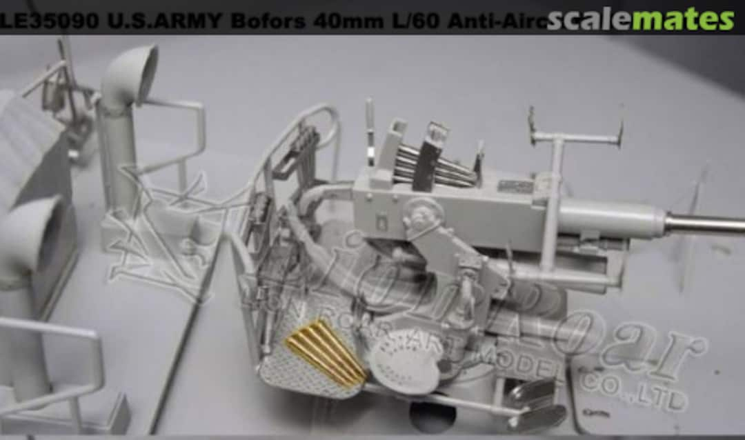 Boxart Bofors 40MM L/60 Anti-Aircraft Gun Ammo LE35090 Lion Roar