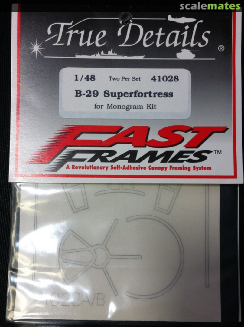 Boxart Fast Frames B-29 Superfortress 41028 True Details