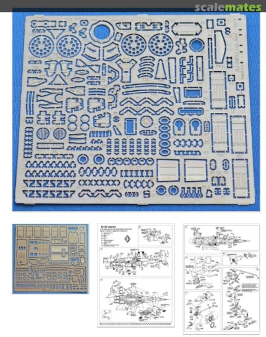 Boxart Ka-52 Hokum-B - Exterior PE Set 7265 ACE