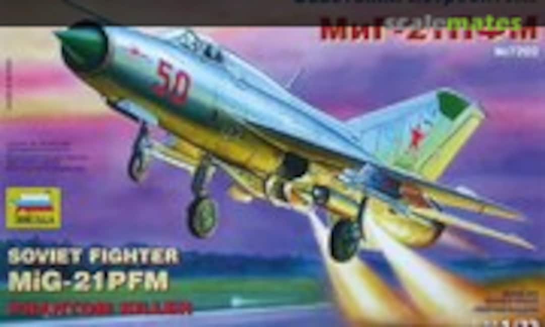 1:72 MiG-21PFM (Zvezda 7202)