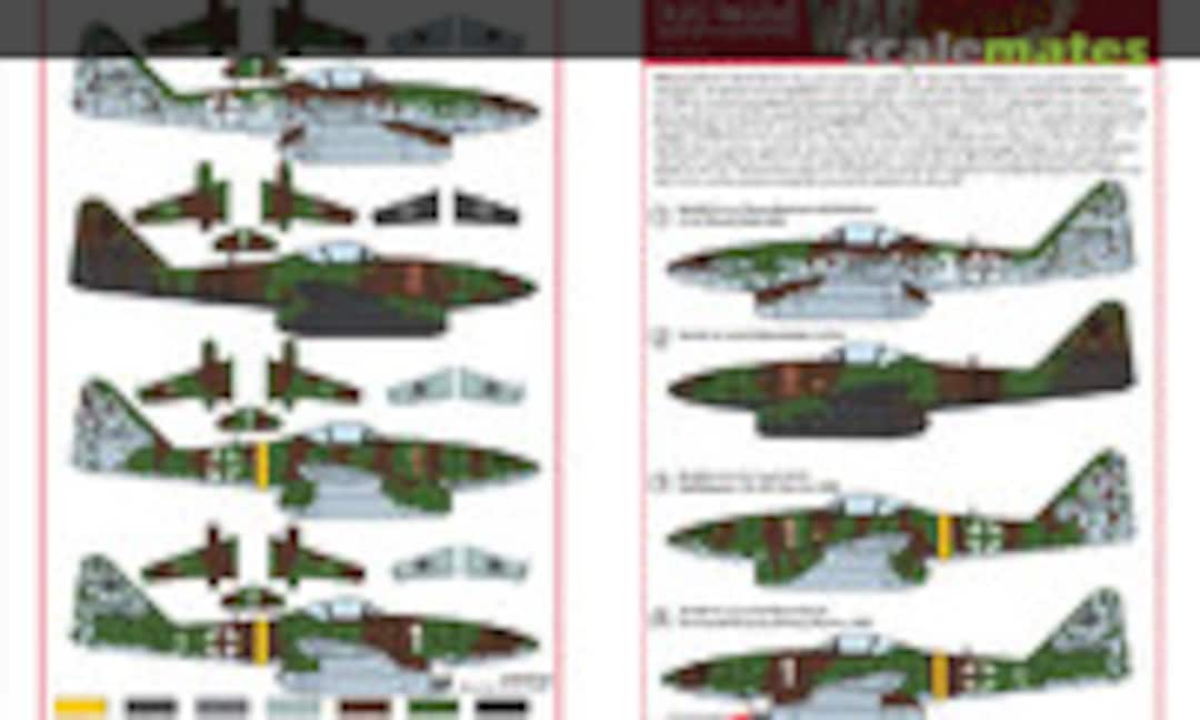 1:48 Me262 Schwalbe Specialists Set 2 (Kits-World KW148187)