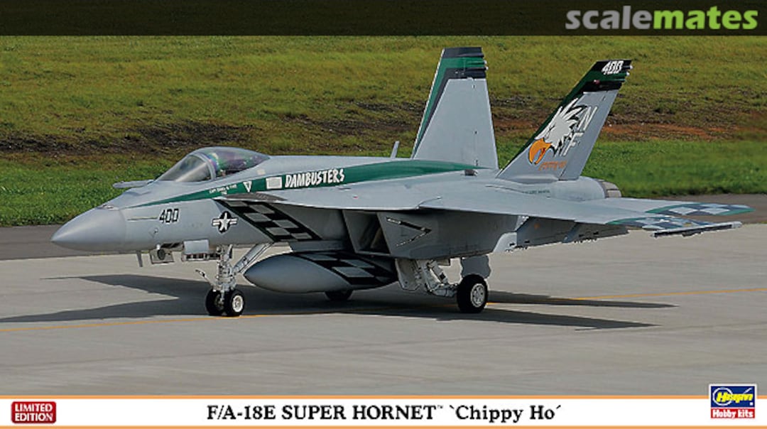 Boxart F/A-18E Super Hornet `Chippy Ho´ 01971 Hasegawa