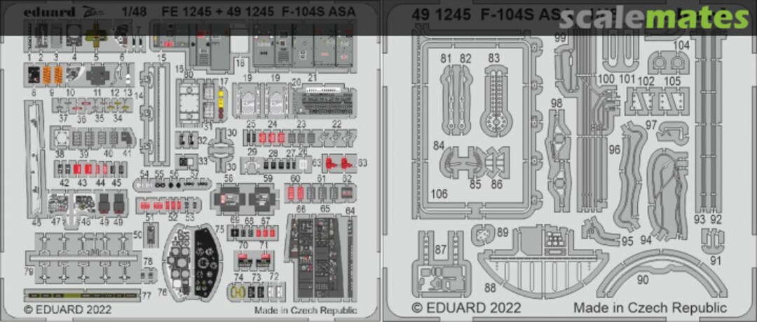 Boxart F-104S ASA Starfighter 491245 Eduard