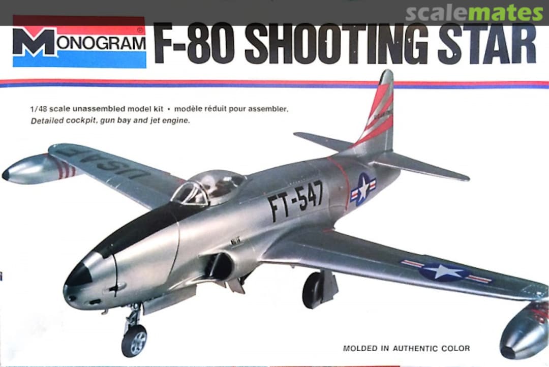 Boxart F-80 SHOOTING STAR 5404 Monogram