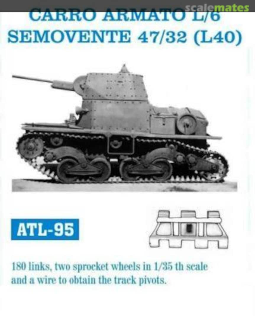 Boxart Carro Armato L/6 | Semovente 47/32 (L40) ATL-95 Friulmodel