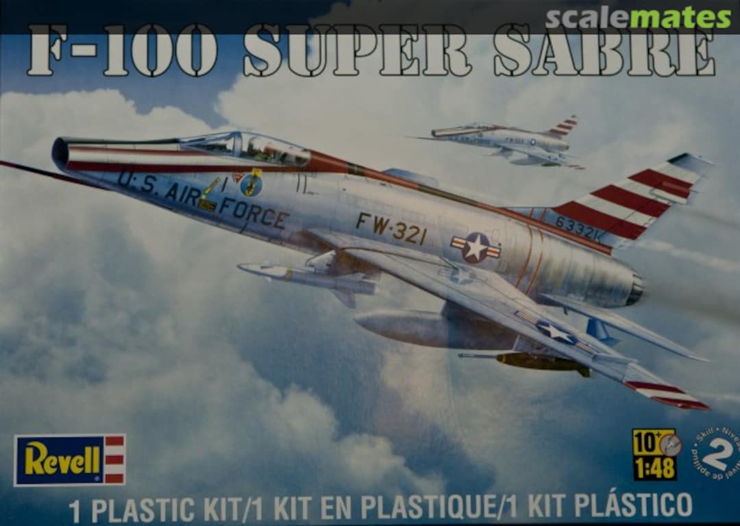 Boxart F-100 Super Sabre 85-5317 Revell