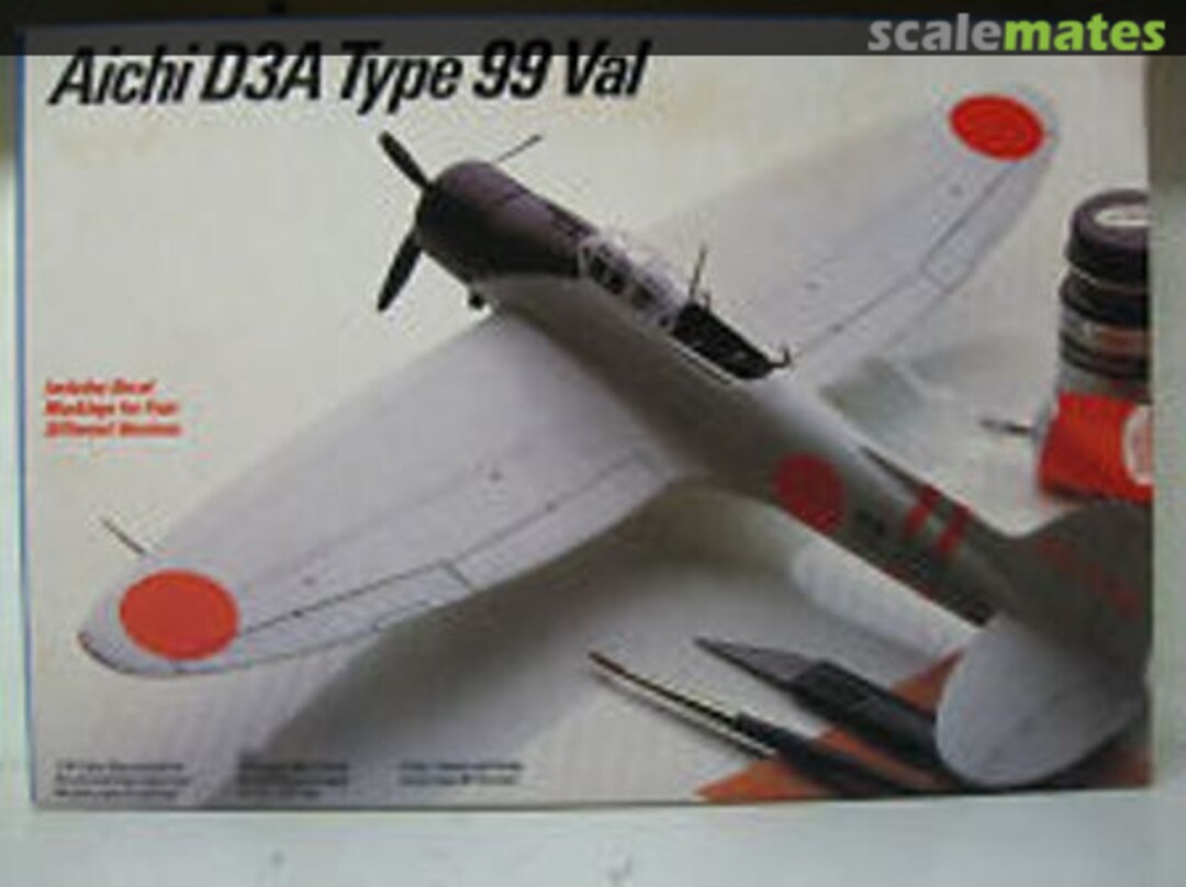 Boxart Aichi D3A Type 99 Val 335 Testors