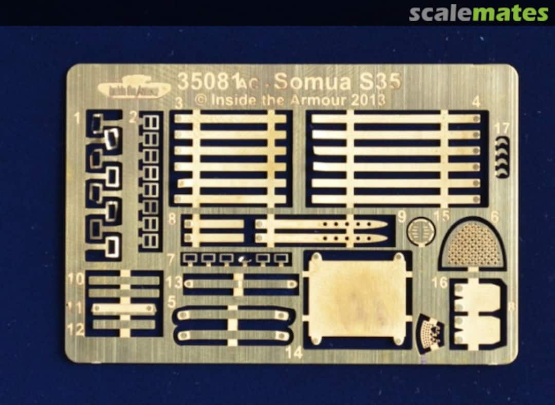 Boxart SOMUA S35 PE Set 35088 Inside the Armour ITA3