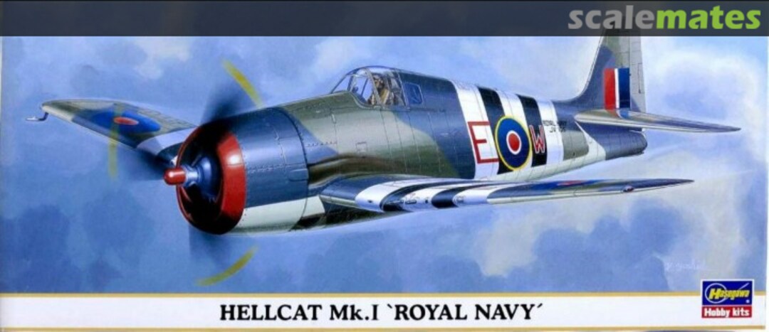 Boxart Hellcat Mk.I Royal NAVY 00262 Hasegawa