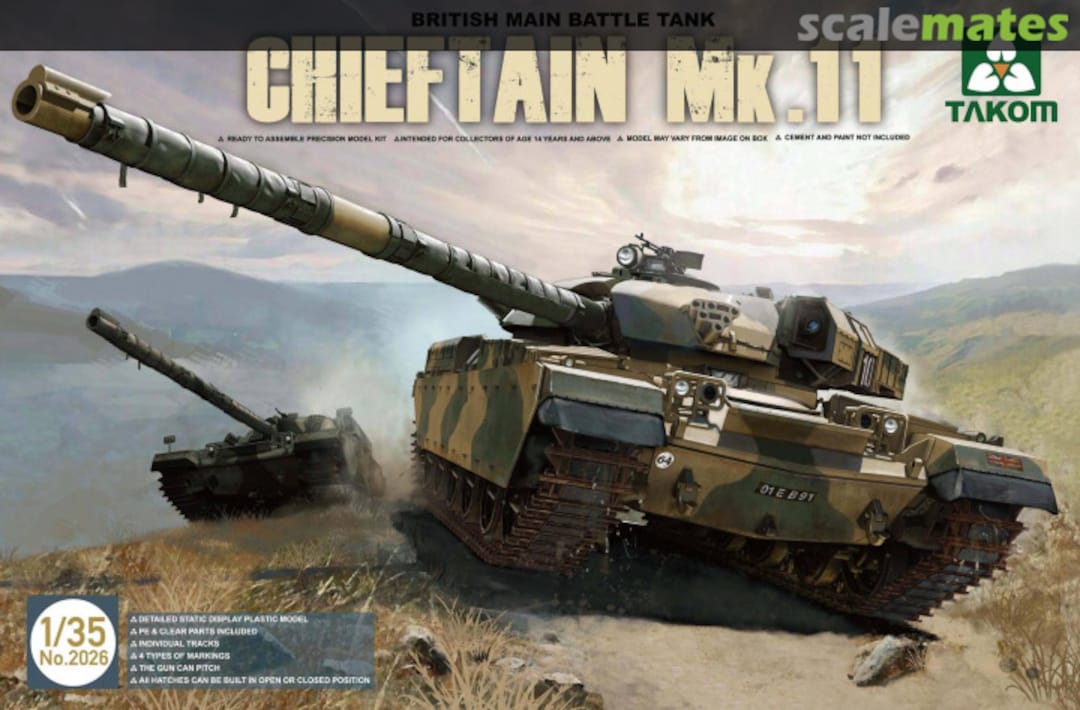 Boxart Chieftain Mk.11 2026 Takom