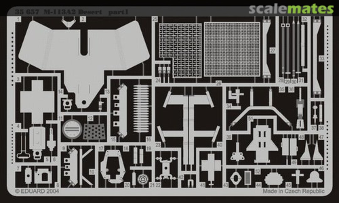 Boxart M-113A2 Desert 35657 Eduard