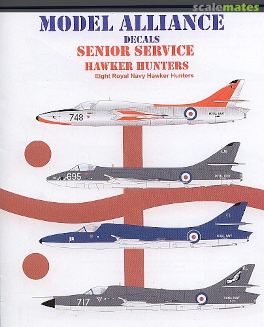 Boxart Senior Service Hawker Hunters 48136 Model Alliance