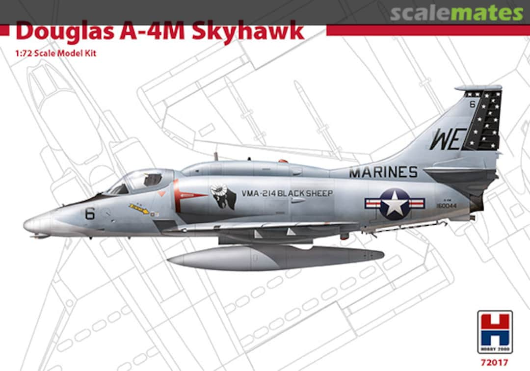 Boxart Douglas A-4M Skyhawk 72017 Hobby 2000