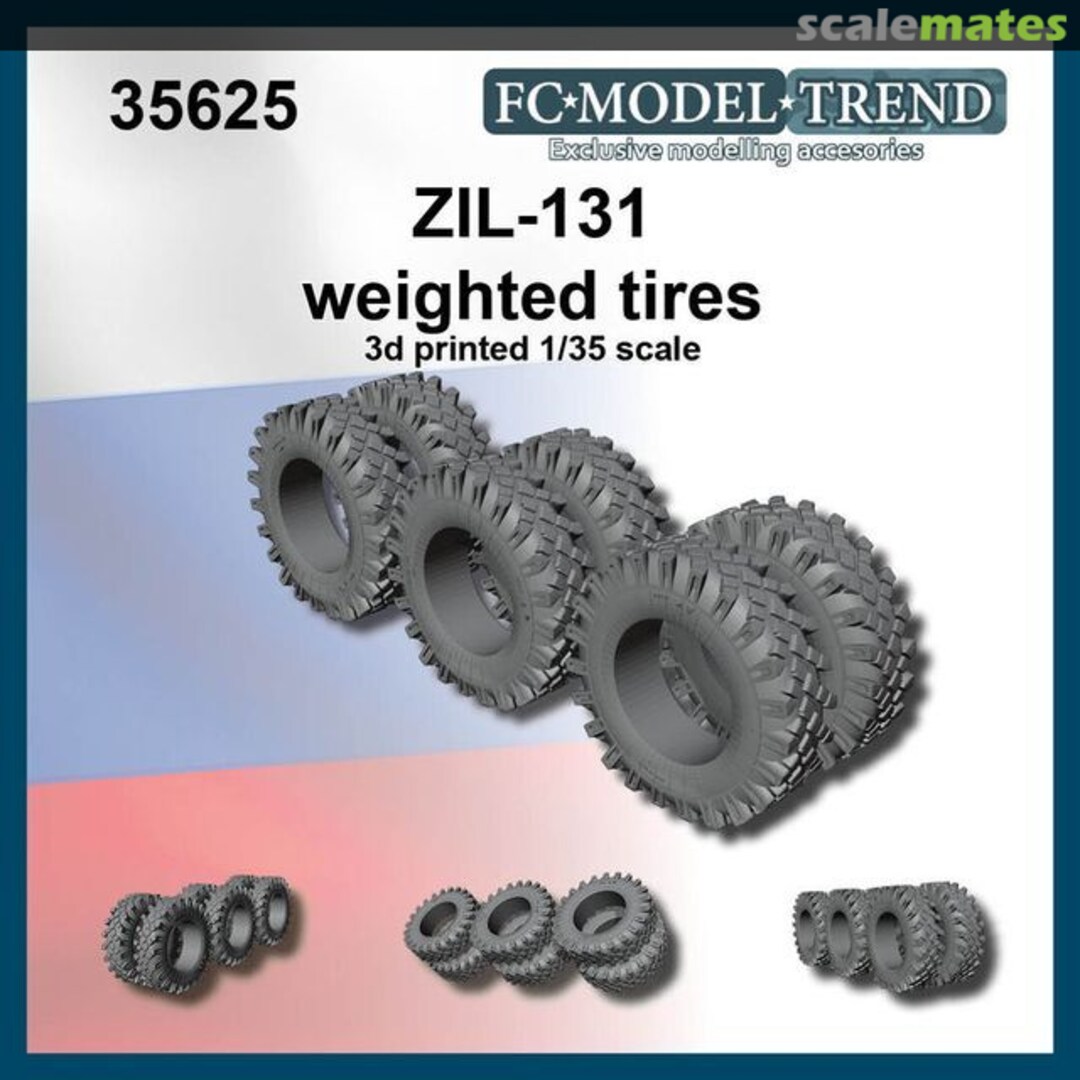 Boxart ZIL-131 weighted tires 35625 FC Model Trend