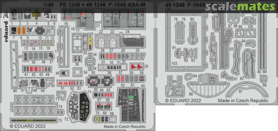 Boxart F-104S ASA-M Starfighter 491246 Eduard