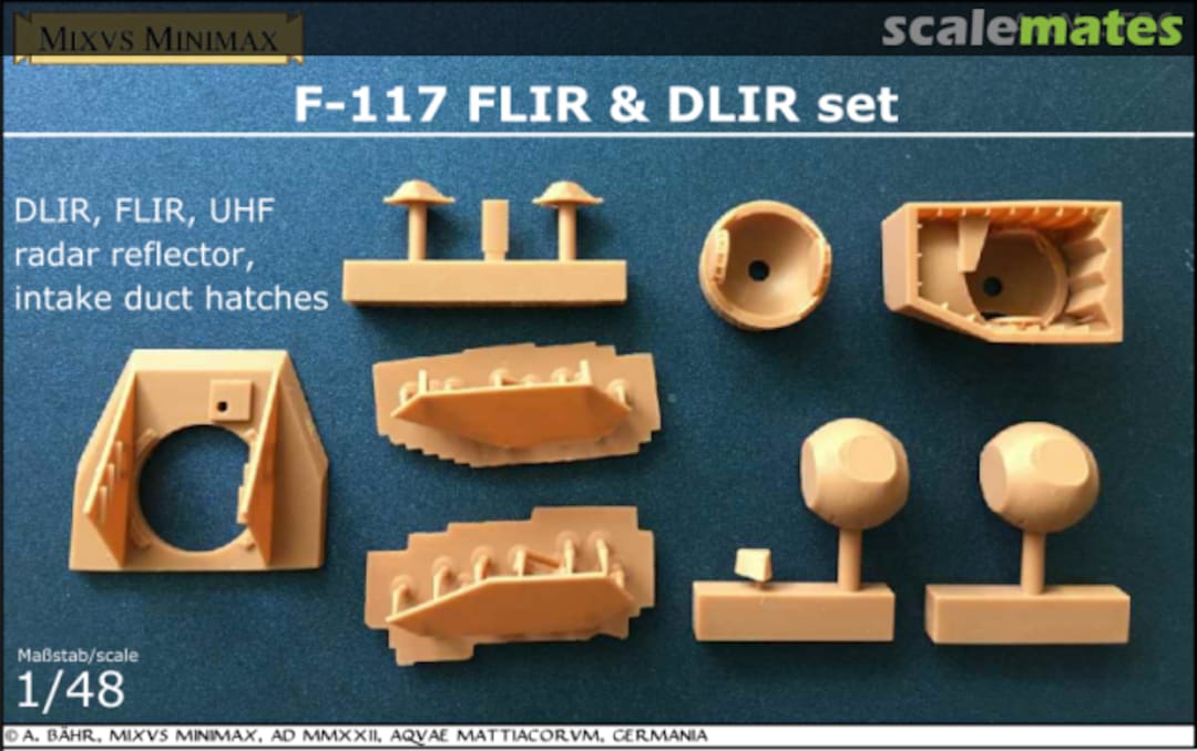 Boxart F-117 exterior set F36 Mixvs Minimax