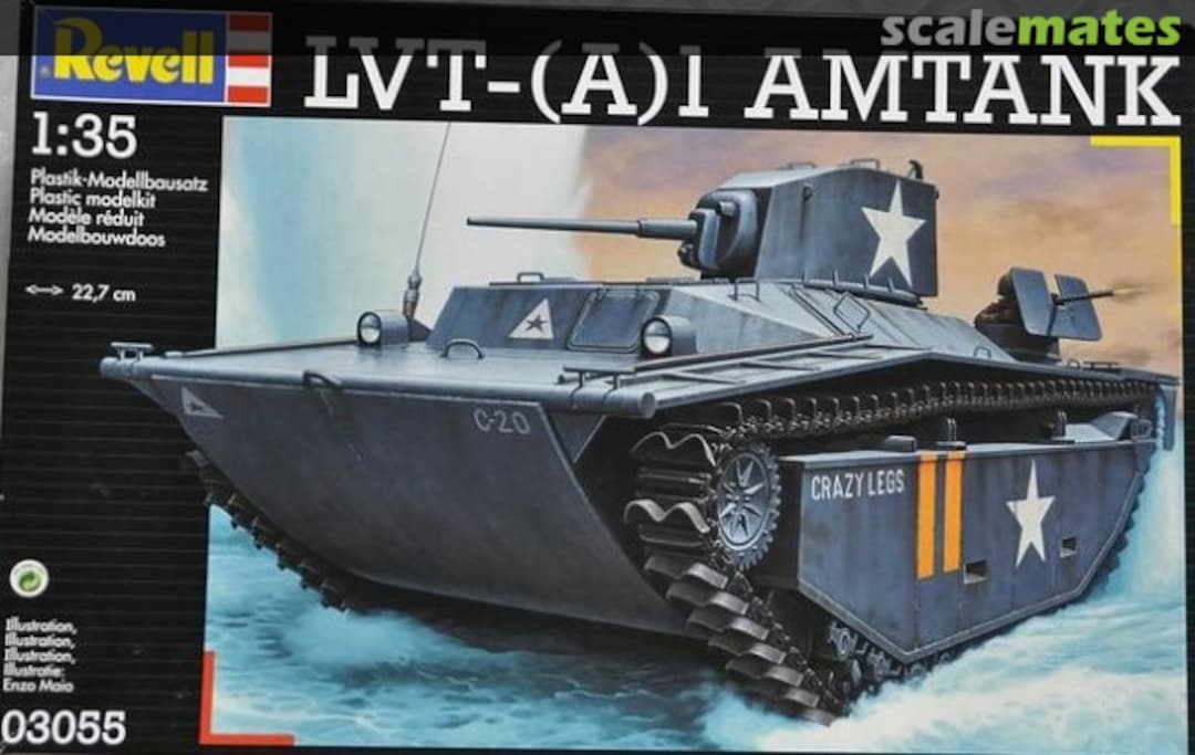 Boxart LVT-(A)1 AMTANK 03055 Revell