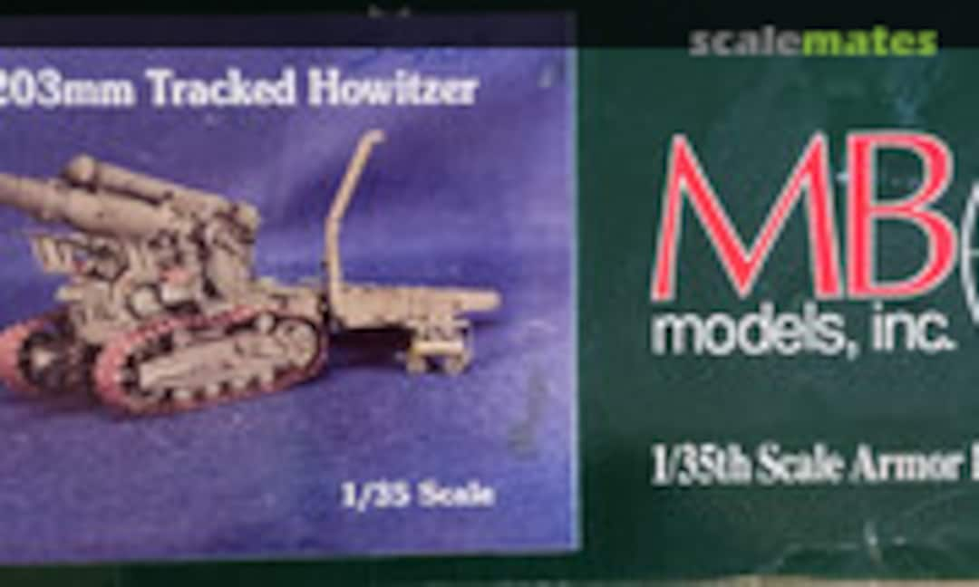 1:35 Russian 203mm Tracked Howitzer (MB Models 1103)