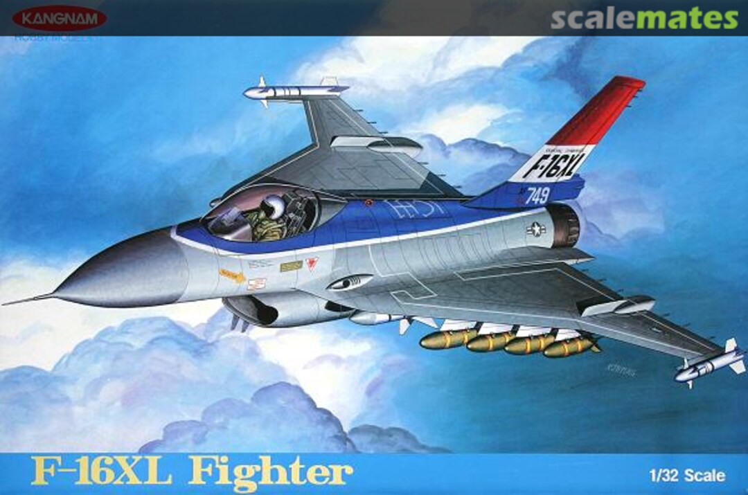 Boxart F-16XL Fighter 7114 Kangnam