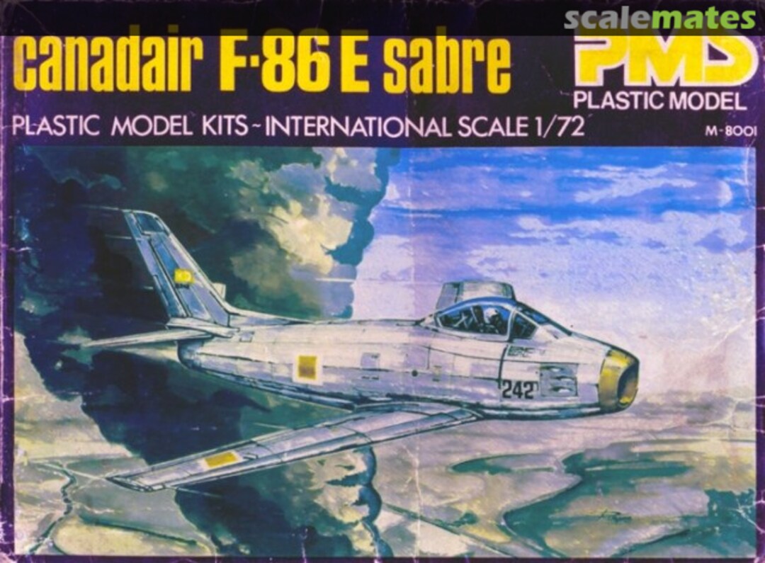 Boxart Canadair F-86 E Sabre M-8001 PMS Plastic Model