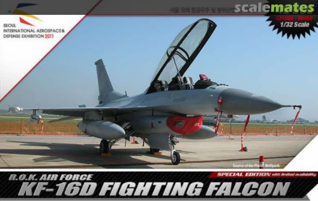 Boxart KF-16D Fighting Falcon 12108 Academy