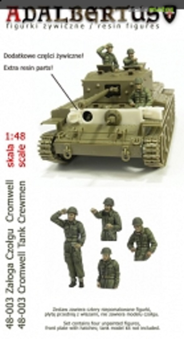 Boxart Cromwell Tank Crew 1944 48-003 Adalbertus