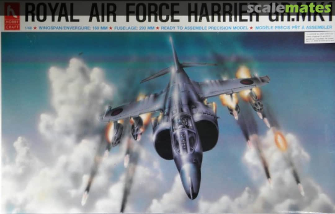 Boxart Harrier GR.MK1 HC1572 Hobbycraft