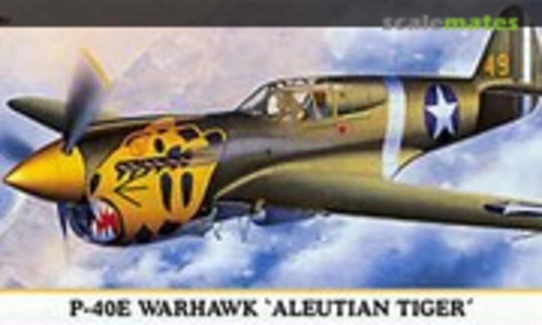 1:72 P-40E Warhawk 'Aleutian Tiger' (Hasegawa 00372)