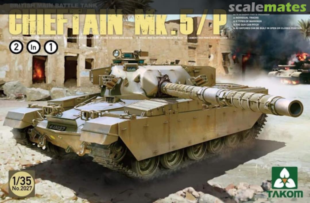 Boxart Chieftain Mk.5/P 2027 Takom