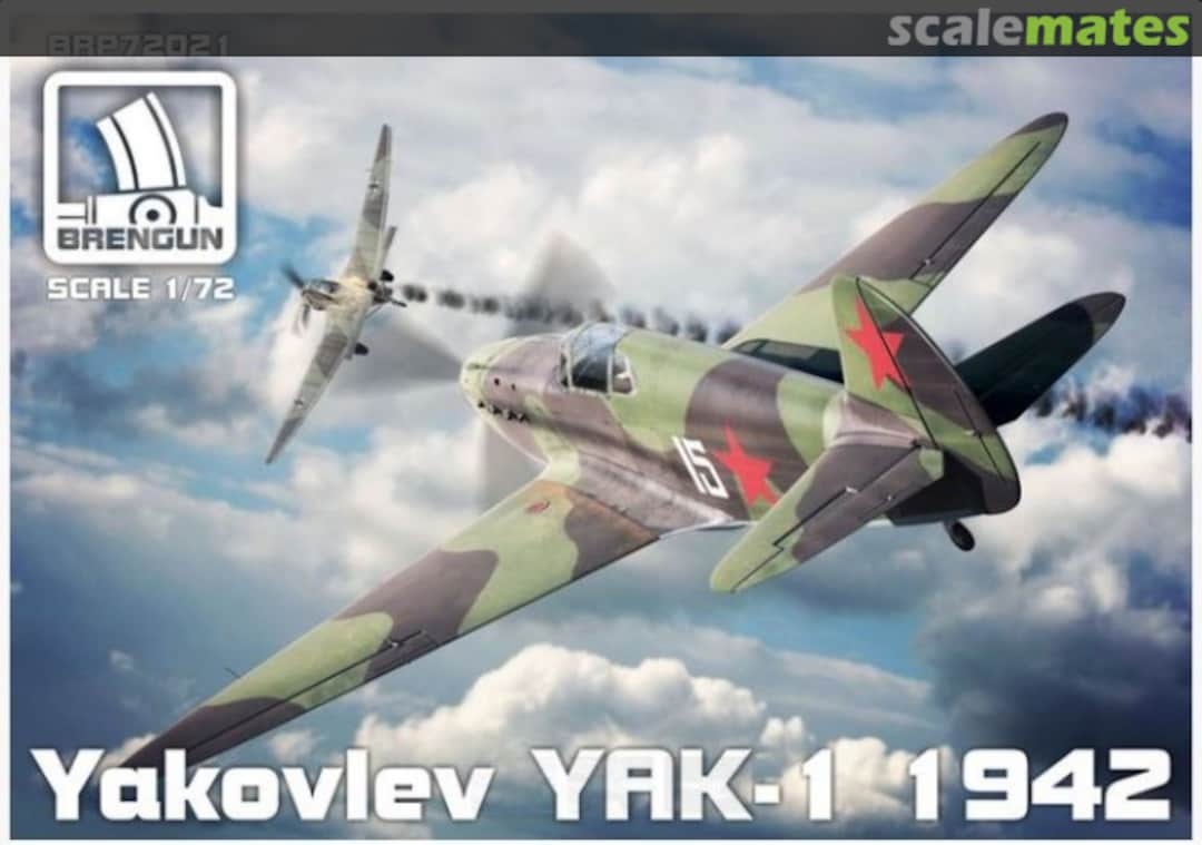 Boxart Yakovlev Yak-1 1942 BRP72021 Brengun