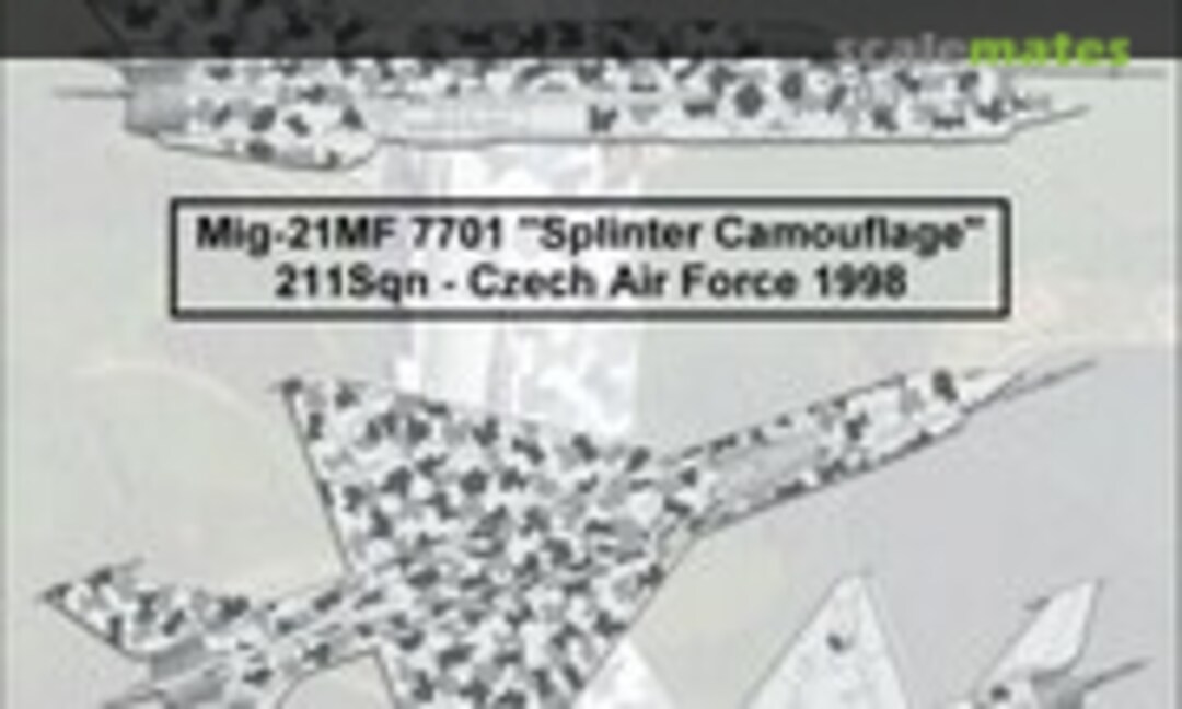 1:144 MiG-21MF 7701 &quot;Splinter Camouflage&quot; (Syhart 144-074)