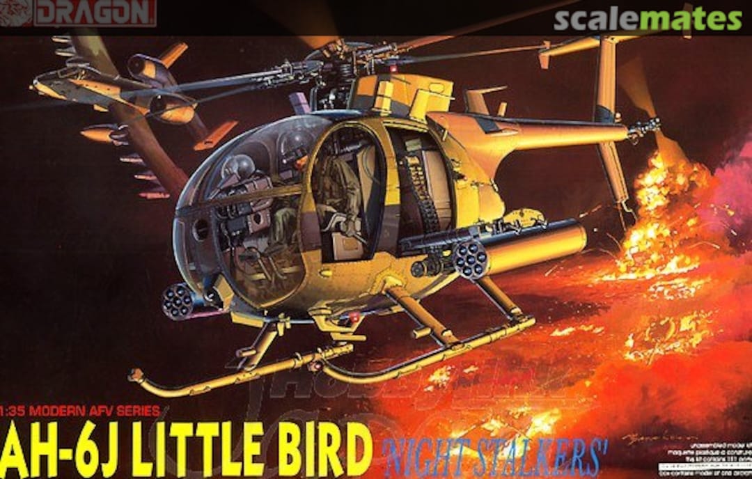 Boxart AH-6J Little Bird 3527 Dragon