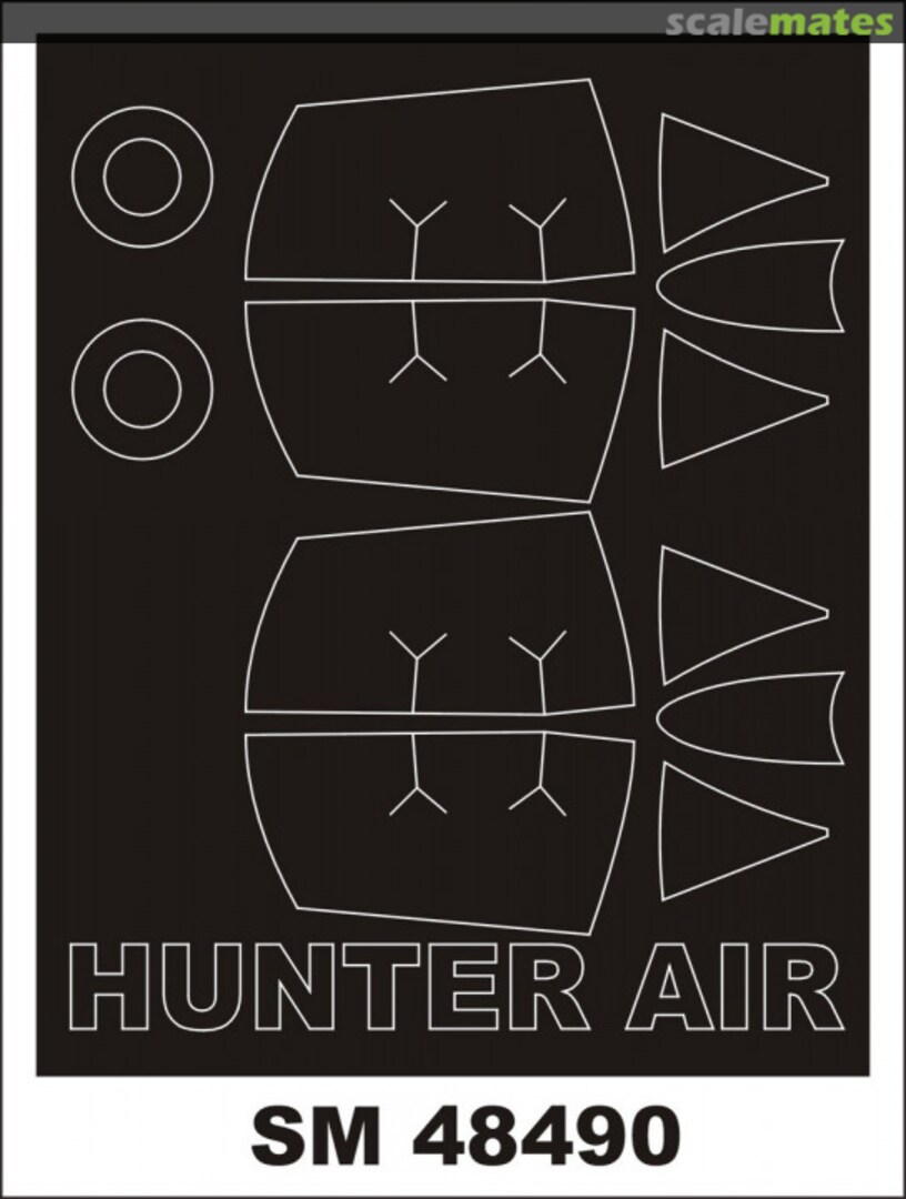 Boxart Hawker Hunter F.6 SM48490 Montex