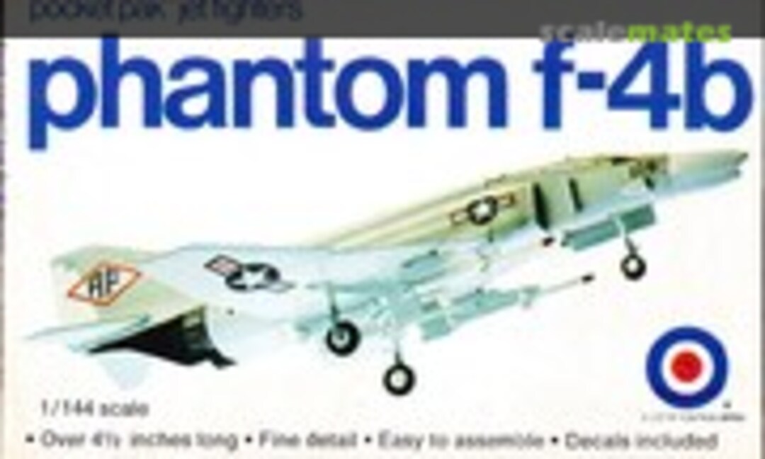 1:144 Phantom F-4B (Entex Industries 8461P:59)