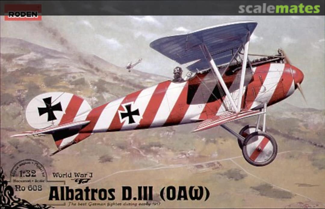 Boxart Albatros D.III (OAW) 608 Roden