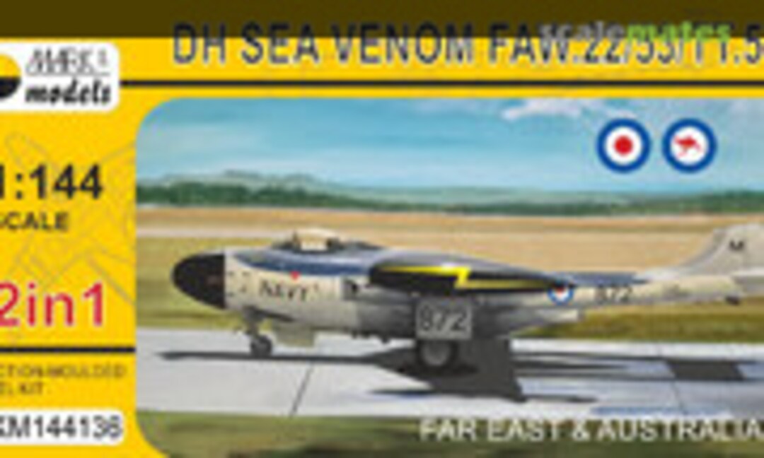 1:144 DH Sea Venom FAW.22/53/TT.53 (Mark I Models MKM144136)