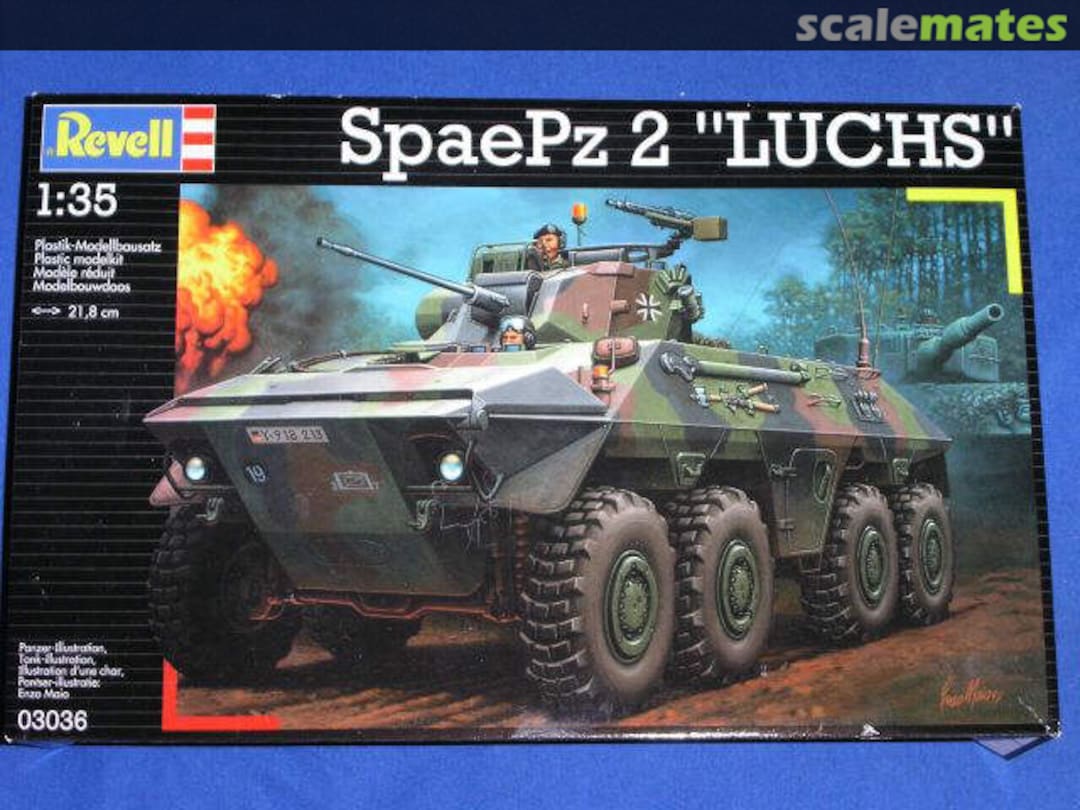 Boxart SpähPz 2 Luchs 03036 Revell