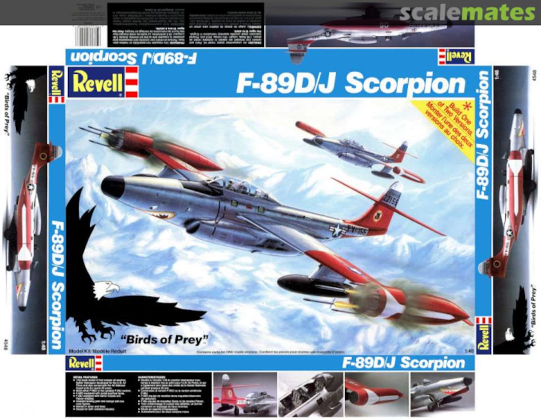 Boxart F-89D/J Scorpion 4548 Revell