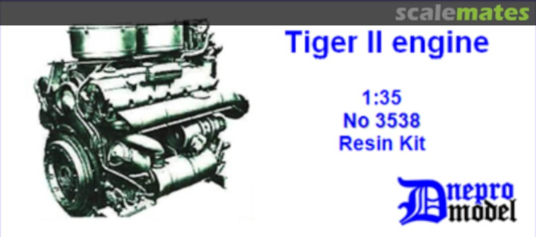 Boxart Tiger II Engine 3538 Dnepro Model