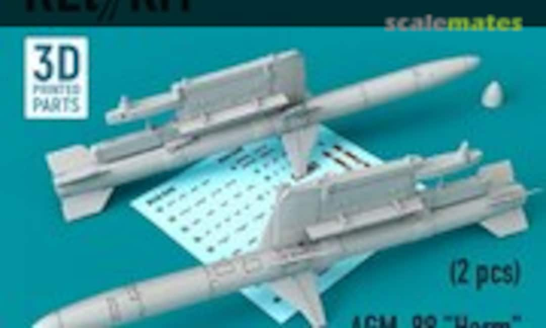 1:48 AGM-88 Harm missiles with LAU-118 &amp; adapter (ResKit RS48-0391)