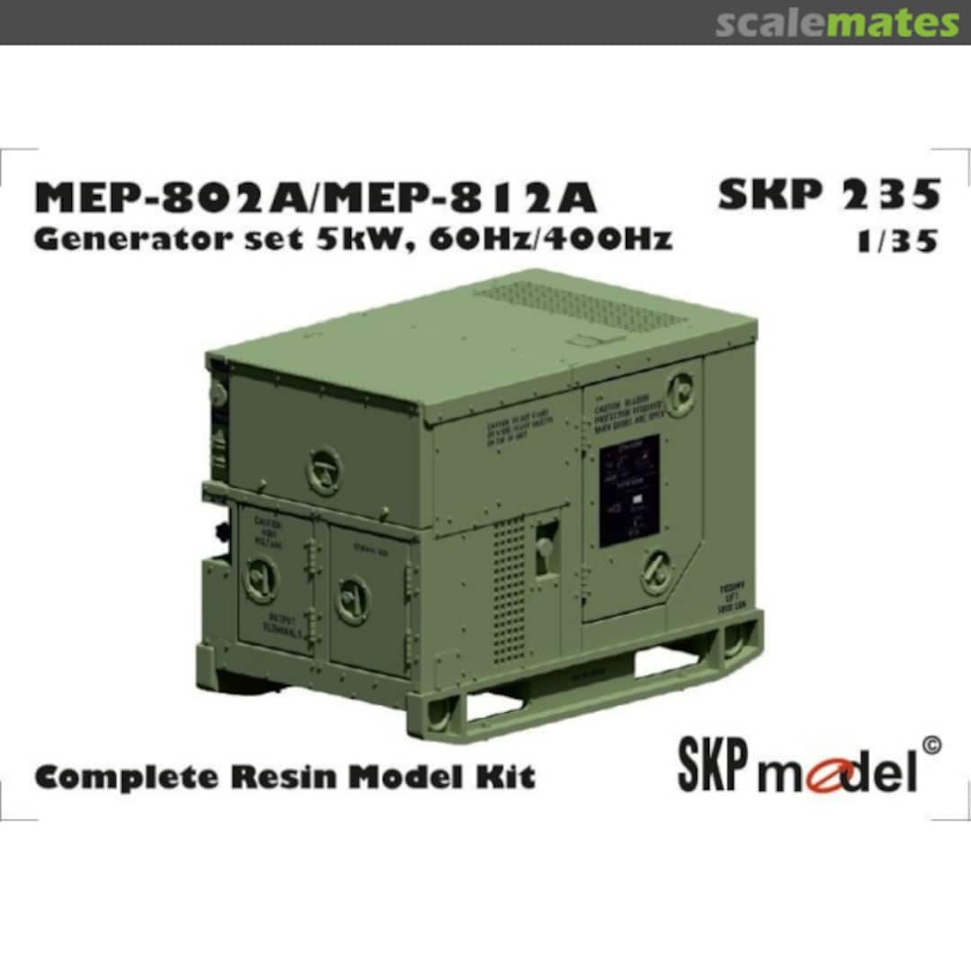 Boxart MEP-802A/812A SKP 235 SKP model