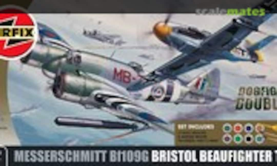 1:72 Messerschmitt Bf 109G &amp; Bristol Beaufighter TF.X (Airfix A50037)