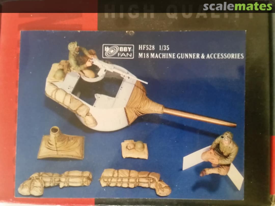 Boxart M18 Machine Gunner & Accessories HF528 Hobby Fan