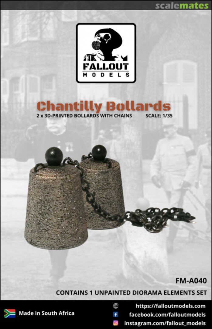 Boxart Chantilly Bollards FM-A040 Fallout Models